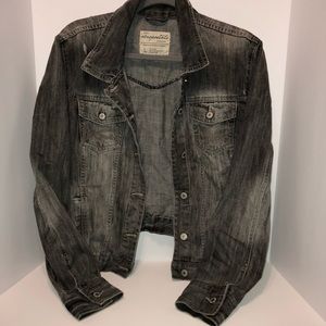 Aeropostale Jackets & Coats - Aeropostale Charcoal Denim Jacket Aeropostale Jackets & Coats - Aeropostale Charcoal Denim Jacket